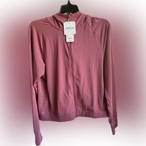 NWT Uniqlo AIRism UV Protection Full Zip Hoodie (2)